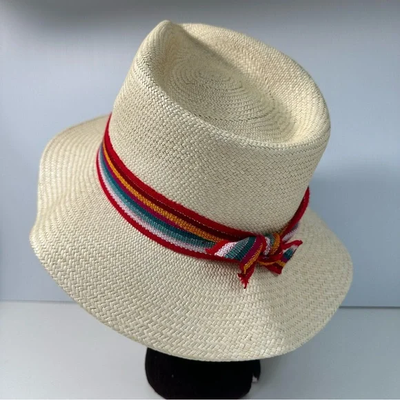 Elegancia Tropical Desierto Classic Panama Hat Handwoven NWT Unisex Sz L… - Picture 6 of 16